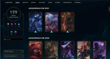 CONTA PLATINA 3 (MAIS DE 500 REAIS EM SKIN)