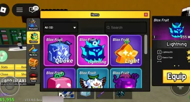 Conta de blox fruits