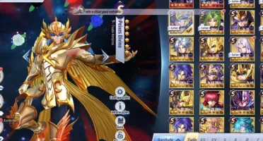 Conta Saint Seiya No Servidor Novo 140