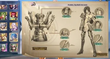 Conta Saint Seiya No Servidor Novo 140