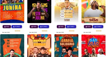 Pacote Premium ARTES para SHOWS E EVENTOS (100% Editável)
