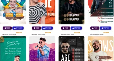 Pacote Premium ARTES para SHOWS E EVENTOS (100% Editável)