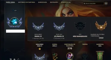 Conta Prata 4 com 105 Champs e 62 Skins + 2200 RP