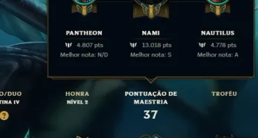 Conta LoL Platina 4 - 80% Winrate