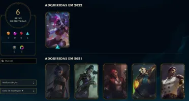 Conta LoL Platina 4 - 80% Winrate