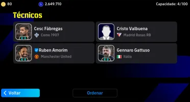 Conta Efootball! 3166 De Força Coletiva + Craques 107/103