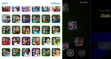 Conta Efootball! 3166 De Força Coletiva + Craques 107/103