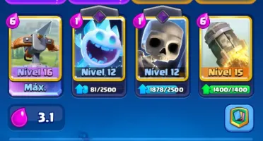 đź‘‘ Conta Clash Royale NĂvel 53 – 10.000 TrofĂ©us, Deck Quase