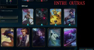 Conta Lol Gold 2 - Level 55 - 49 Champ - 17 Skins