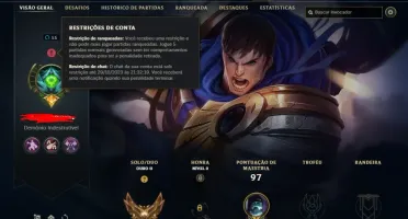Conta Lol Gold 2 - Level 55 - 49 Champ - 17 Skins