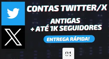 [PREMIUM] CONTAS TWITTER/X ANTIGAS ATÉ 1K SEGUIDORES