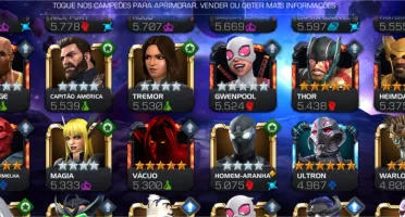 CONTA MARVEL TORNEIO DE CAMPEÕES