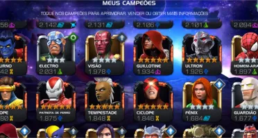 CONTA MARVEL TORNEIO DE CAMPEÕES