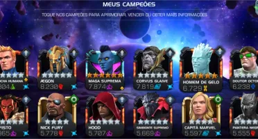 CONTA MARVEL TORNEIO DE CAMPEÕES