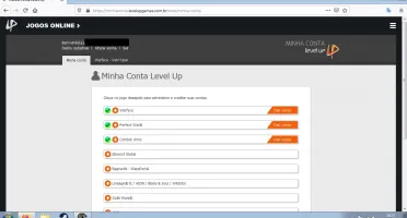 Conta CEL¹ Combat Arms