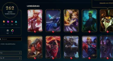 Conta no lol diamante IV