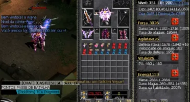 Conta Do The Classic Mu Magic Gladiador 200 resetes