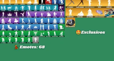 Contas Fortnite | Várias Skins | V-Bucks Gastos