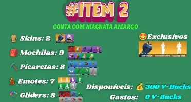 Contas Fortnite | Várias Skins | V-Bucks Gastos