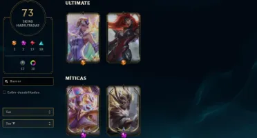 Vendo conta de LOL - League of Legends PRATA 4 - 70 skins