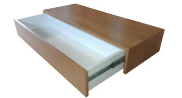 Aparador Suspenso Freijó com Gaveta 70x35x10cm
