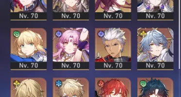 Honkai Star Rail Cyrene, Archer E2S1, Saber E1S1,Anaxa,+++