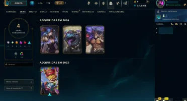 Conta Diamante 4 LoL Smurf