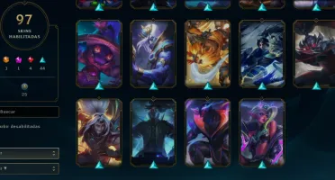 CONTA LOL- LVL 219 - 128 Champions - 97 Skins - FULL ACESSO
