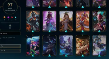 CONTA LOL- LVL 219 - 128 Champions - 97 Skins - FULL ACESSO