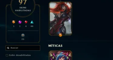 CONTA LOL- LVL 219 - 128 Champions - 97 Skins - FULL ACESSO