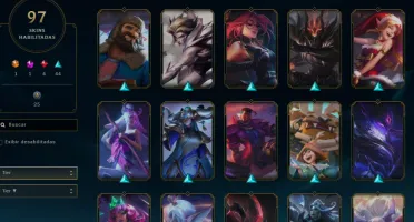 CONTA LOL- LVL 219 - 128 Champions - 97 Skins - FULL ACESSO