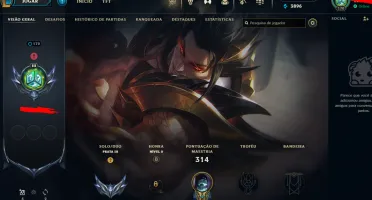 LOL - Full Acesso - LVL 170 - 130 Champions - 104 Skins