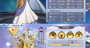 SAINT SEIYA - LEVEL 67 - A1- HADES REPAIR - 22000+ DIAMANTES