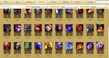 CONTA LEAGUE OF LEGENDS BR- 13 SKINS - 40 CHAMP - UNRANKED