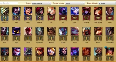 CONTA LEAGUE OF LEGENDS BR- 13 SKINS - 40 CHAMP - UNRANKED