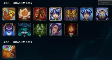 Conta LoL Platina 3