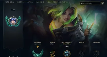 Conta LoL Platina 3