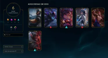 Conta LoL Platina 3