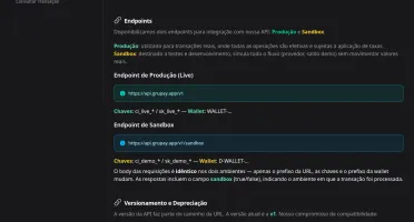 Gateway de Pagamento + Checkout + Doc API
