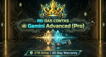 đź‘‘ Gemini Pro 18 Meses + 2TB Drive | 30 Dias de Garantia