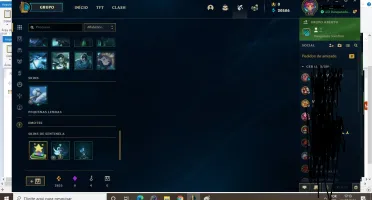 Conta League of Legends Diamante 4
