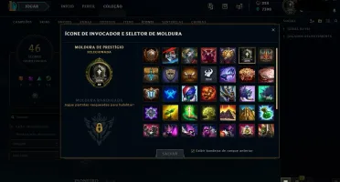 conta lol level 30 unranked