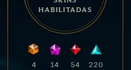 League of Legends ACC LVL 287 Leia