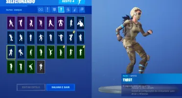 Conta Fortnite com salve o mundo e skins raras