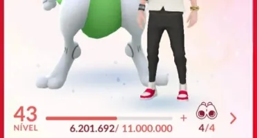 CONTA DE POKÉMON GO LEVEL 43