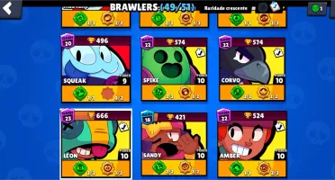 Conta brawl star top
