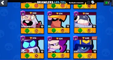 Conta brawl star top