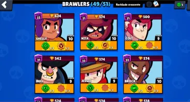 Conta brawl star top