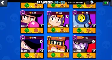 Conta brawl star top