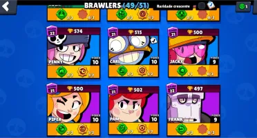 Conta brawl star top